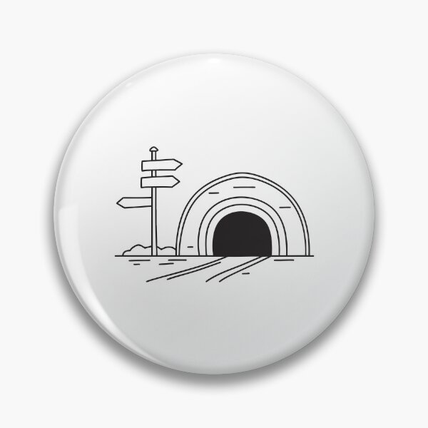 Item preview, Tunnel Beside Multi Arrow Signpost designed and sold by rasagamastore.
