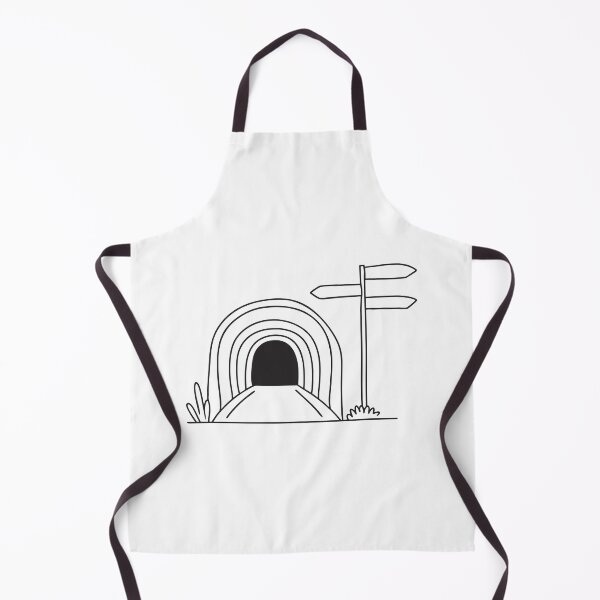 Item preview, Tunnel Entrance Near Arrow Signpost designed and sold by rasagamastore.