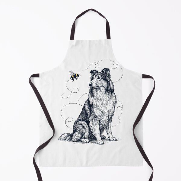 Item preview, Collie Bumble Bee Honeybee Dog Lover designed and sold by Kimberley King Art King Art.