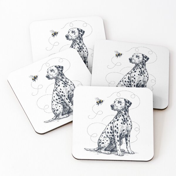 Item preview, Dalmatian Bumble Bee Honeybee Dog Lover designed and sold by Kimberley King Art  King Art.