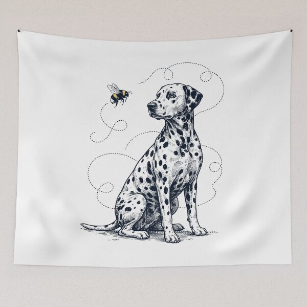 Item preview, Dalmatian Bumble Bee Honeybee Dog Lover designed and sold by Kimberley King Art  King Art.