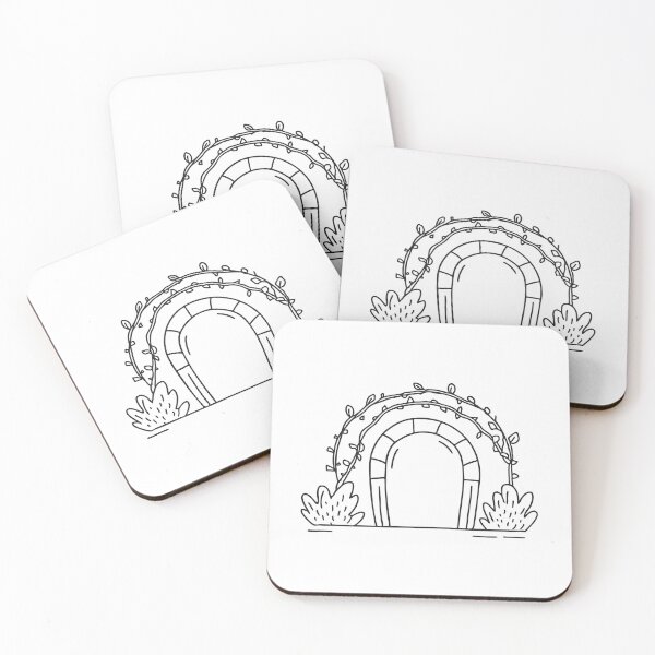 Item preview, Tunnel Surrounded by Vines and Bushes designed and sold by rasagamastore.