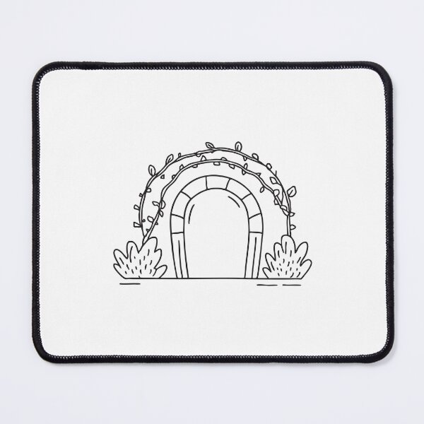 Item preview, Tunnel Surrounded by Vines and Bushes designed and sold by rasagamastore.