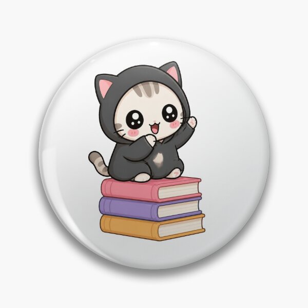 Item preview, Cozy Cat with Books designed and sold by Icareis-Studios.
