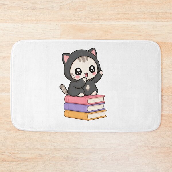 Item preview, Cozy Cat with Books designed and sold by Icareis-Studios.