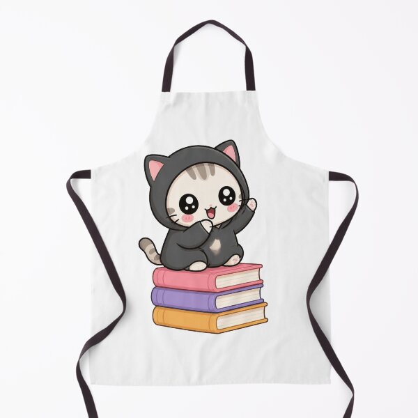 Item preview, Cozy Cat with Books designed and sold by Icareis-Studios.