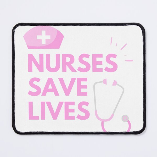 Item preview, Nurses Save Lives T-Shirt | Cute Pink Nurse Graphic Tee | RN Gift Shirt | Registered Nurse Appreciation Tee designed and sold by youtechrive.