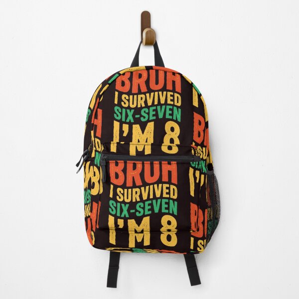 Item preview, Bruh I Survived Six seven designed and sold by Tiny-Love ⭐⭐⭐⭐⭐.