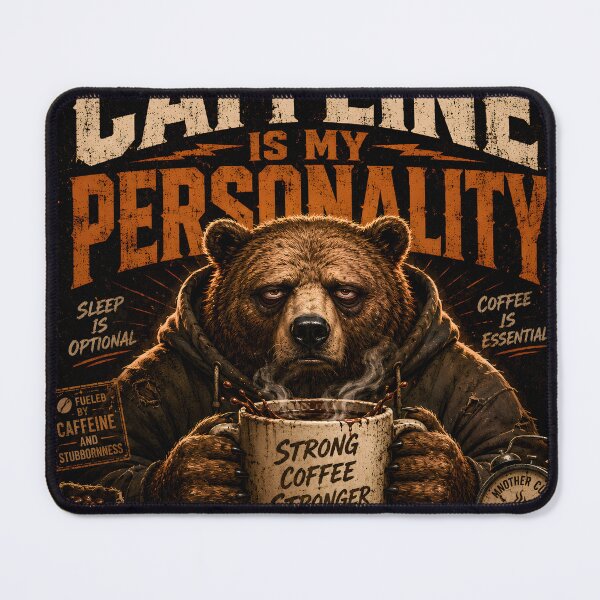 Item preview, Caffeine Is My Personality designed and sold by Fab-Haven.