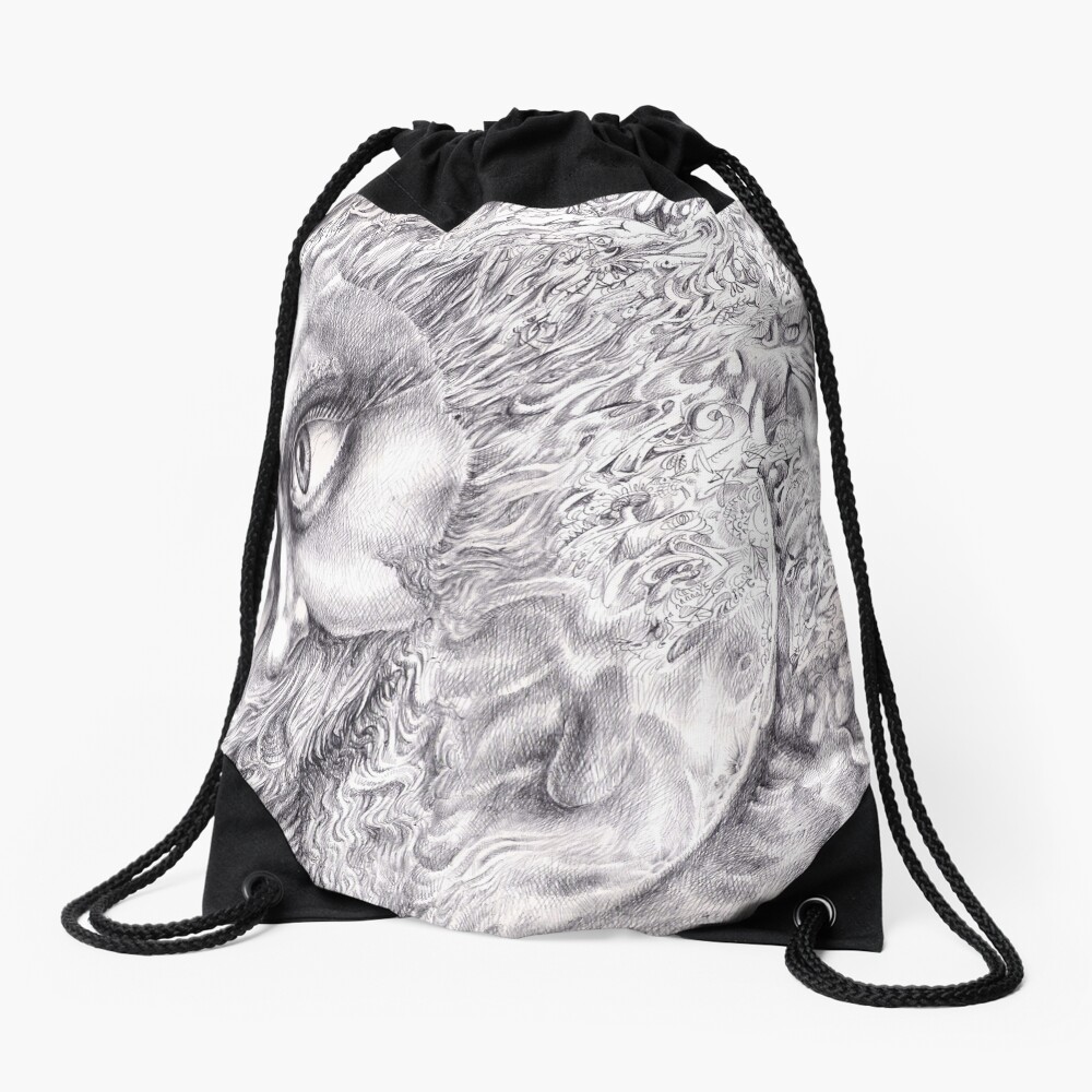 Item preview, Drawstring Bag designed and sold by dajson.
