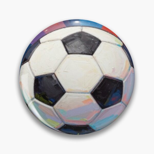 Item preview, ColorSplash Soccer Ball Art designed and sold by RandomWalker.