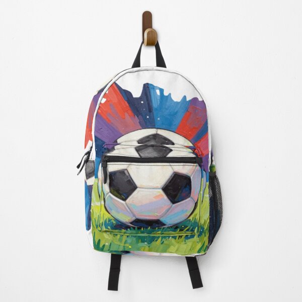 Item preview, ColorSplash Soccer Ball Art designed and sold by RandomWalker.