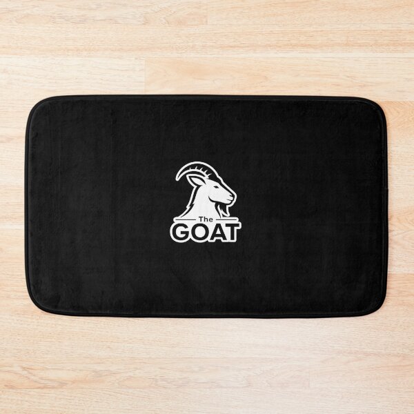 Item preview, The GOAT Minimalist Goat Logo Sticker | Greatest Of All Time Design designed and sold by naruto4925.