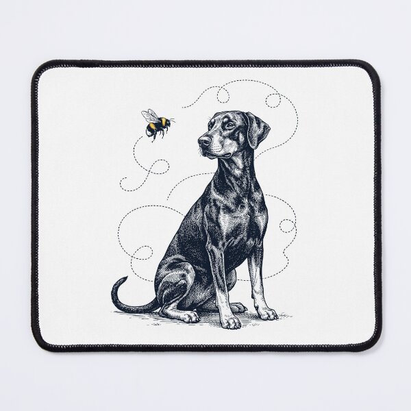 Item preview, Doberman Pinscher Bumble Bee Honeybee Dog Lover designed and sold by Kimberley King Art King Art.