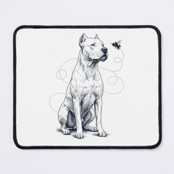 Item preview, Dogo Argentino Bumble Bee Honeybee Dog Lover designed and sold by Kimberley King Art King Art.