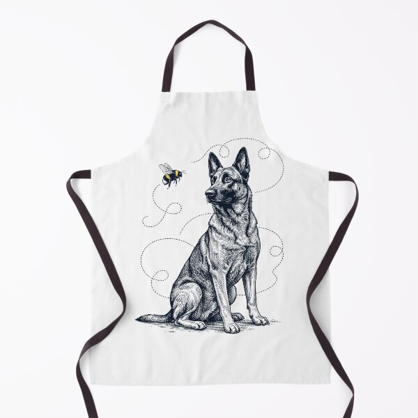 Item preview, Dutch Shepherd Bumble Bee Honeybee Dog Lover designed and sold by Kimberley King Art King Art.
