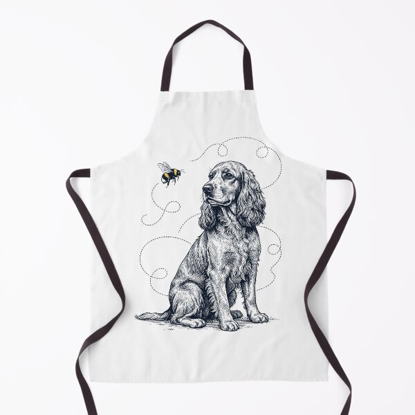 Item preview, English Cocker Spaniel Bumble Bee Honeybee Dog Lover designed and sold by Kimberley King Art King Art.
