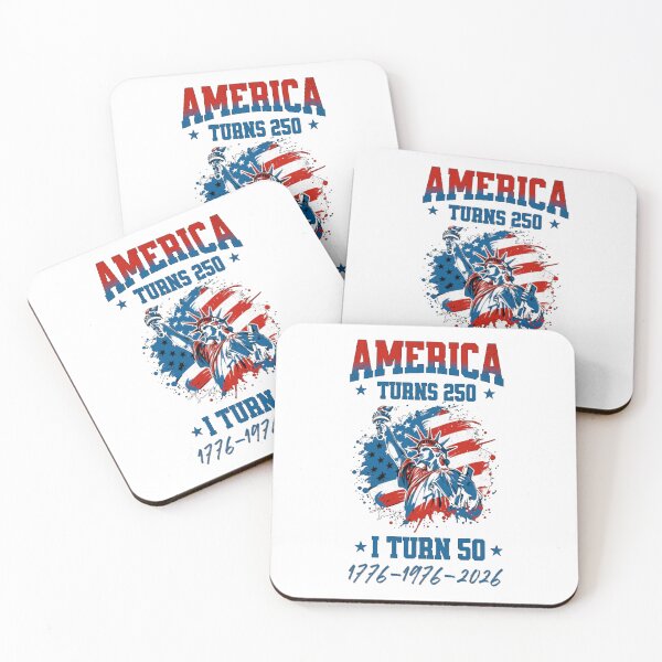 Item preview, America Turns 250 I Turn 50 designed and sold by TheEndDesign.