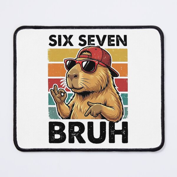 Item preview, Six seven bruh designed and sold by Tiny-Love ⭐⭐⭐⭐⭐.