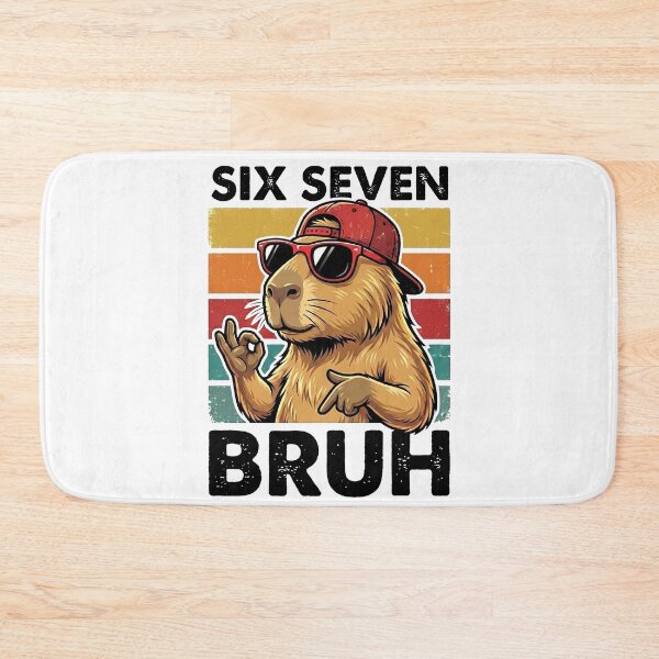 Item preview, Six seven bruh designed and sold by Tiny-Love ⭐⭐⭐⭐⭐.