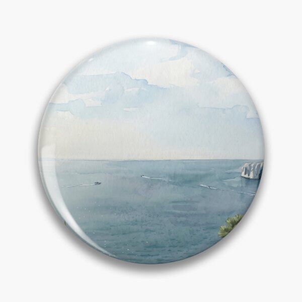 Item preview, Cassis Calanques & Sea Cave in Watercolor Style designed and sold by M.ALK.Watercolor.
