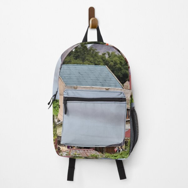 Item preview, Rural village at the foot of the active volcano designed and sold by franck380.