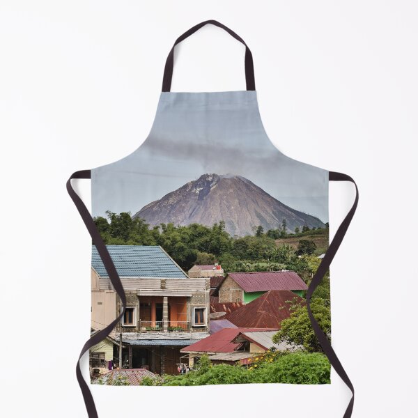 Item preview, Rural village at the foot of the active volcano designed and sold by franck380.
