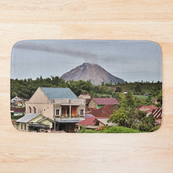 Item preview, Rural village at the foot of the active volcano designed and sold by franck380.