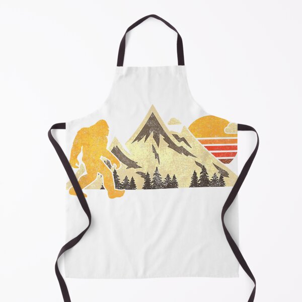 Item preview, Bigfoot Vintage Mountain Sun Sasquatch Camping Hiking T-Shirt designed and sold by DArtfulStudio.