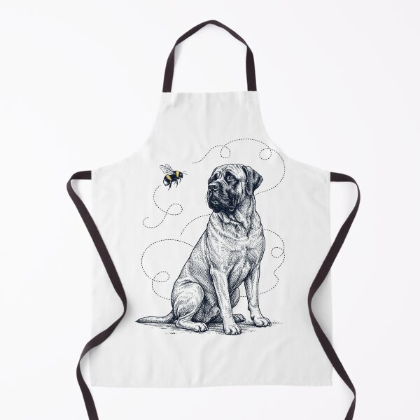 Item preview, English Mastiff Bumble Bee Honeybee Dog Lover designed and sold by Kimberley King Art King Art.