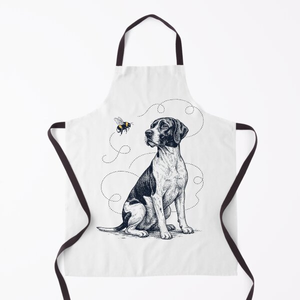 Item preview, Amante de los perros Pointer inglés, Abejorro y Abeja melífera designed and sold by Kimberley King Art King Art.