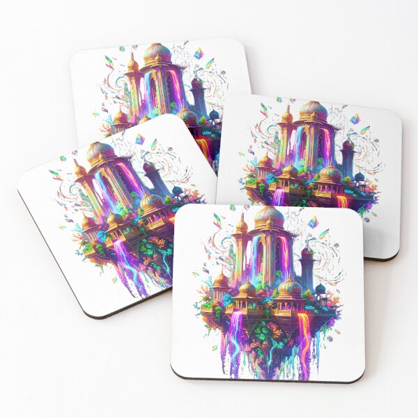 Item preview, Floating Cosmic City of Magic designed and sold by vsl363.
