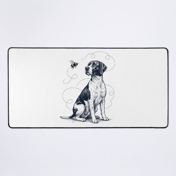 Item preview, English Pointer Bumble Bee Honeybee Dog Lover designed and sold by Kimberley King Art King Art.