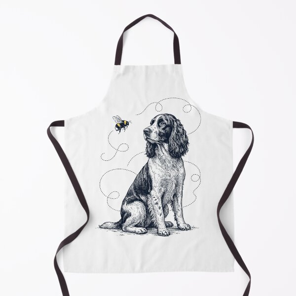 Item preview, English Springer Spaniel Bumble Bee Honeybee Dog Lover designed and sold by Kimberley King Art  King Art.