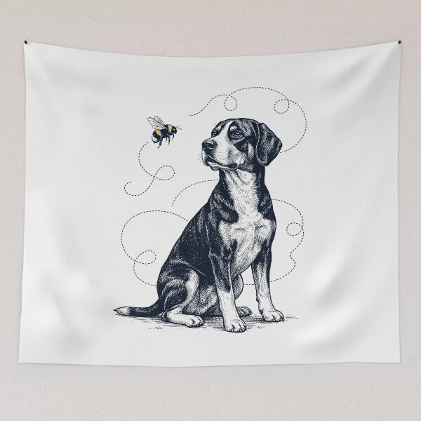 Item preview, Entlebucher Mountain Dog Bumble Bee Honeybee Dog Lover designed and sold by Kimberley King Art  King Art.