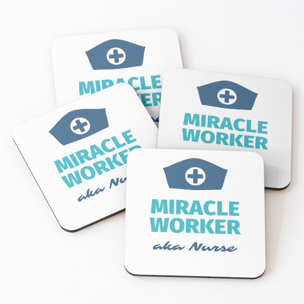 Item preview, Miracle Worker Aka Nurse T-Shirt | Funny Nurse Appreciation Graphic Tee | RN Gift Shirt | Nursing School Graduation Tee designed and sold by youtechrive.