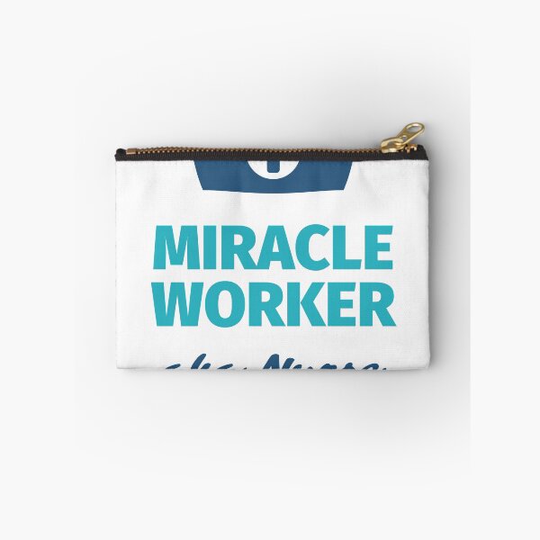 Item preview, Miracle Worker Aka Nurse T-Shirt | Funny Nurse Appreciation Graphic Tee | RN Gift Shirt | Nursing School Graduation Tee designed and sold by youtechrive.