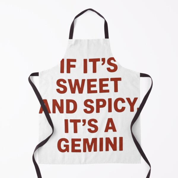Item preview, Sweet and Spicy Gemini Funny Zodiac Sign Astrology Quote designed and sold by haitrieuic96.