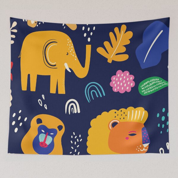 Item preview, animal pattern designed and sold by Sahib Singh.