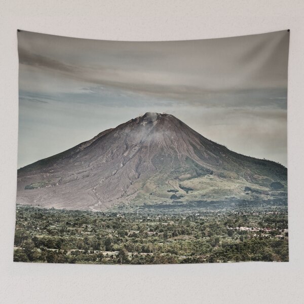 Item preview, Panoramic view of the valley and the volcano designed and sold by franck380.