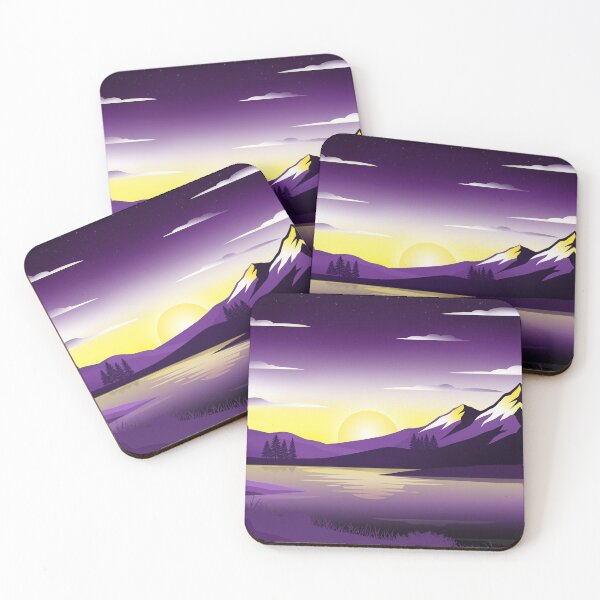 Item preview, Nonbinary flag scenery designed and sold by Blairsley.