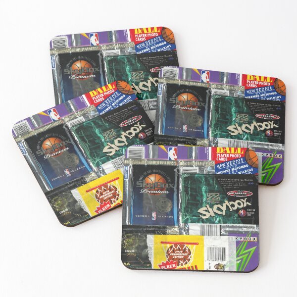 Item preview, Vintage Basketball Trading Card Pack Collage designed and sold by trashgirl99.