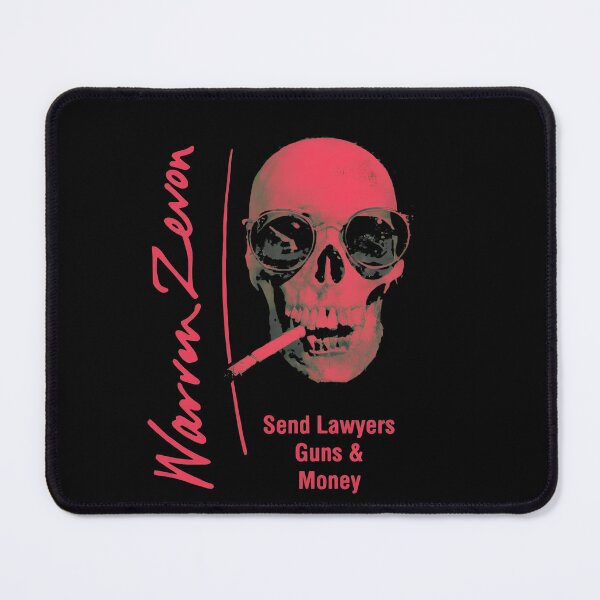 Item preview, Warrens Zevons Skull Crying Send Lawyers Guns designed and sold by MeanpersonaArt.