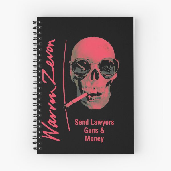 Item preview, Warrens Zevons Skull Crying Send Lawyers Guns designed and sold by MeanpersonaArt.