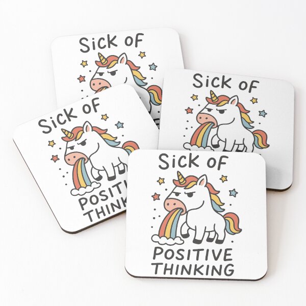Item preview, Sick od positive thinking designed and sold by Tiny-Love ⭐⭐⭐⭐⭐.
