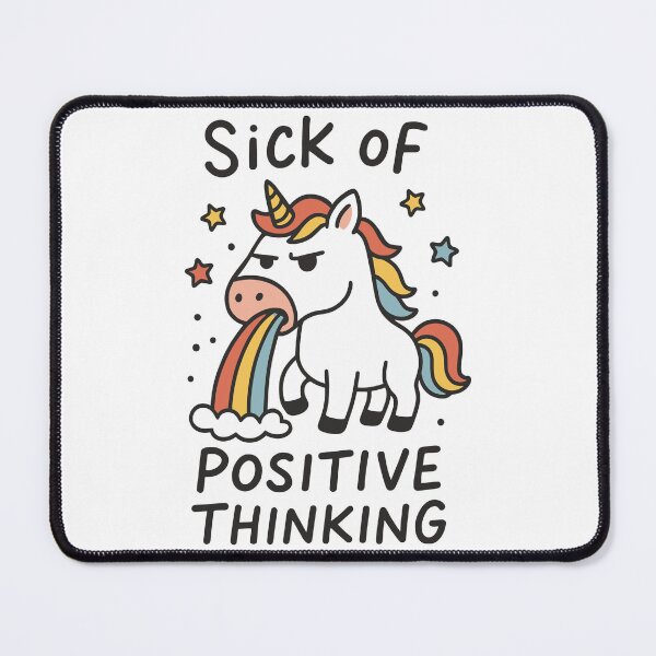 Item preview, Sick od positive thinking designed and sold by Tiny-Love ⭐⭐⭐⭐⭐.