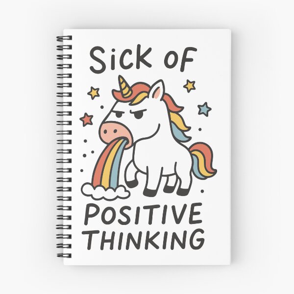 Item preview, Sick od positive thinking designed and sold by Tiny-Love ⭐⭐⭐⭐⭐.