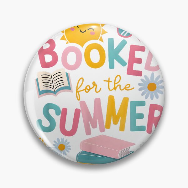 Item preview, Booked for the Summer Bookish Girly Women’s Book Lover T-Shirt designed and sold by rawr00.