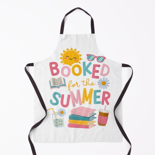 Item preview, Booked for the Summer Bookish Girly Women’s Book Lover T-Shirt designed and sold by rawr00.