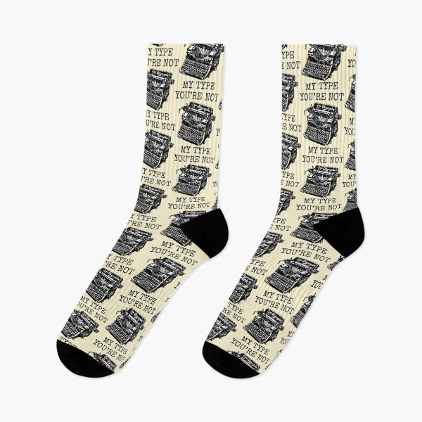 Item preview, Typewriter – You're Not My Type designed and sold by GhostlyWorld.